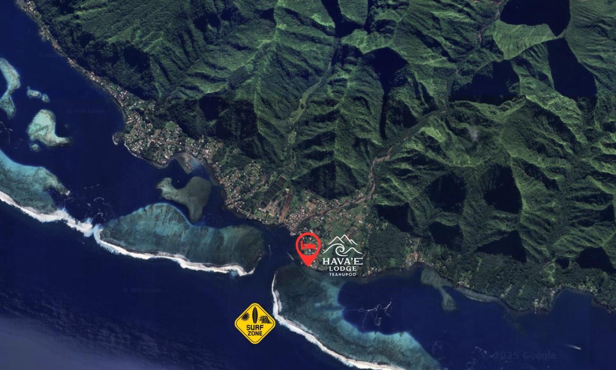 Hava'E Lodge Teahupoo Ngoại thất bức ảnh