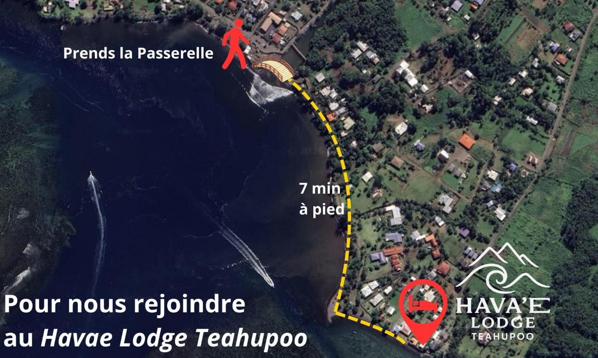 Hava'E Lodge Teahupoo Ngoại thất bức ảnh